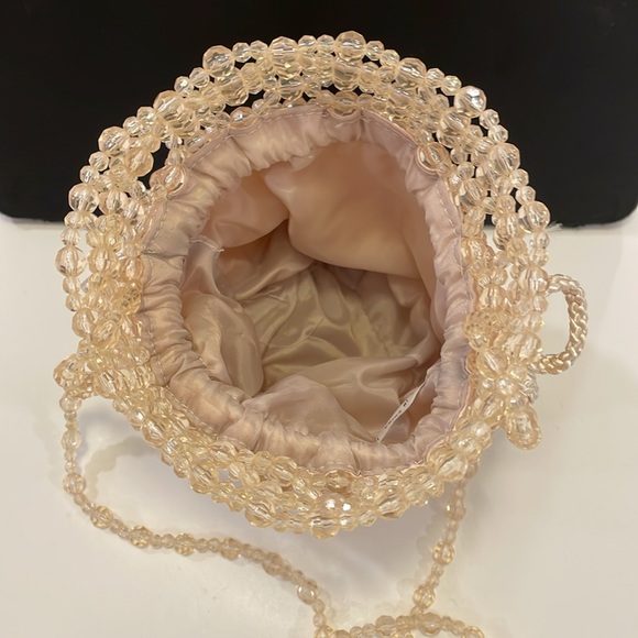 Beaded bucket style evening bag. O/S - Picture 5 of 12